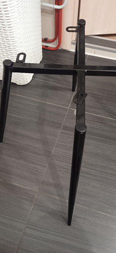 Стул на металлокаркасе Седа К velvet lux 76 / черный фото покупателя 237