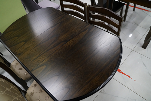 Стол обеденный раздвижной Modena/Модена MD-T4EX слоновая кость из шоурума 6