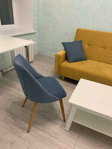 Стул на металлокаркасе Morgan dark gray фото покупателя 7