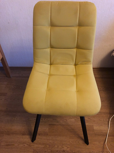 Комплект стульев Чилли 4 шт темно-серый / черный фото покупателя 256