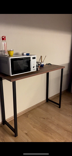 Барная стойка Дилан Лофт 120х60х90 бетон фото покупателя 84