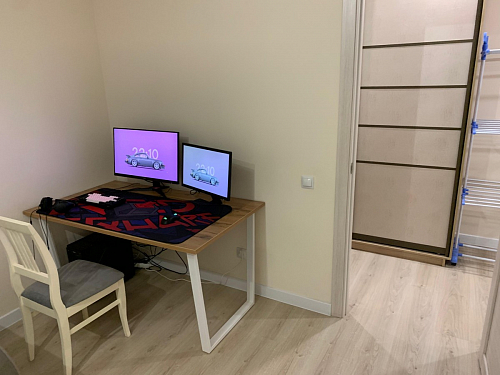 Стол раскладной Лота Лофт 120 25 мм юта / черный матовый фото покупателя 481