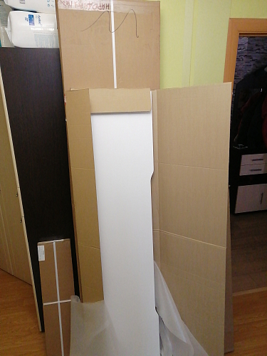 Шкаф Валирия ШК 033 анкор / белый глянец фото покупателя 1