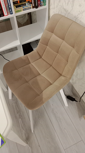 Стул на металлокаркасе Челси К крутящийся бирюзовый / черный фото покупателя 74