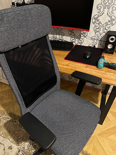 Компьютерное кресло Profit коричневое / черное фото покупателя 1