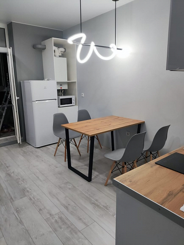 Стол раскладной Лота Лофт 120 25 мм юта / черный матовый фото покупателя 824