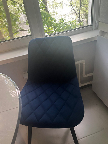 Стул на металлокаркасе Баодин зеленый / белый фото покупателя 17