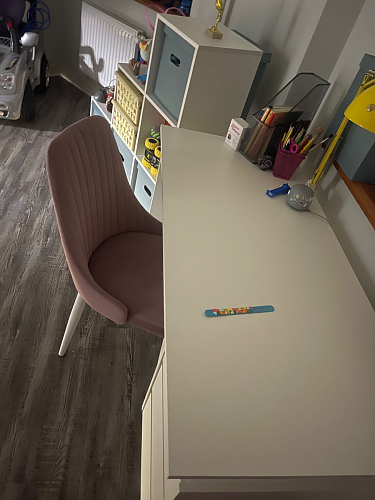 Стул на металлокаркасе Kora dark gray / black фото покупателя 191