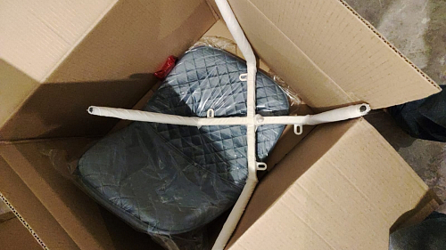 Стул на металлокаркасе Capri dark beige / white фото покупателя 34