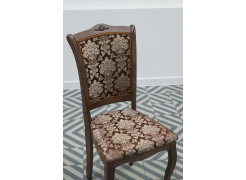 Деревянный стул Луиджи орех / коричневый из шоурума 1