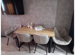 Стол Лота Лофт 140 25 мм юта / белый матовый фото покупателя 969