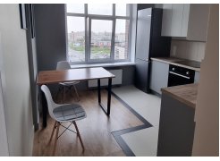 Стол Лота Лофт 120 25 мм сабия / черный матовый фото покупателя 858