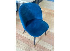 Стул на металлокаркасе Gabi blue / black фото покупателя 358