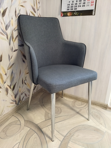 Стул на металлокаркасе Benza blue фото покупателя 6