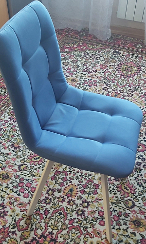 Стул на металлокаркасе Чилли зеленый / черный фото покупателя 1301