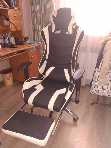 Компьютерное кресло Kano 1 cream / black фото покупателя 91