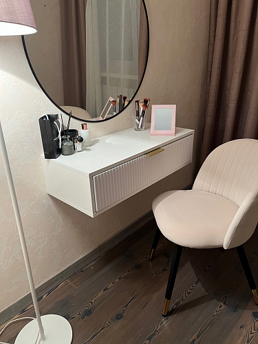 Стул на металлокаркасе Gabi gray / black фото покупателя 806