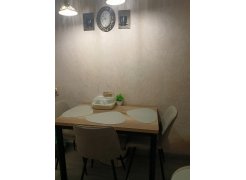 Стул на металлокаркасе Вейв светло-серый (hl 63) / 10К черный каркас фото покупателя 87