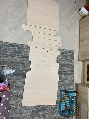 Стол-книжка СтК6 венге высота 54 см фото покупателя 70