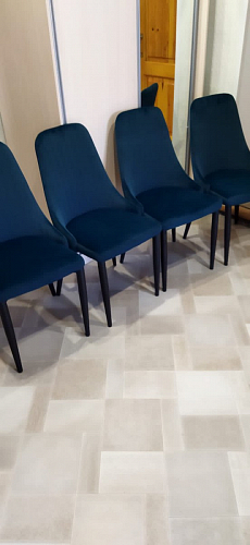 Стул на металлокаркасе Kora white фото покупателя 57