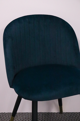 Стул на металлокаркасе Gabi 1 gray / black из шоурума 10