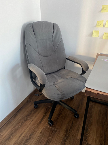 Компьютерное кресло Comfort Lux/Комфорт Люкс черный фото покупателя 43