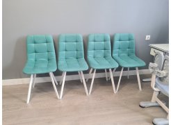 Стул на металлокаркасе Чилли черный фото покупателя 570