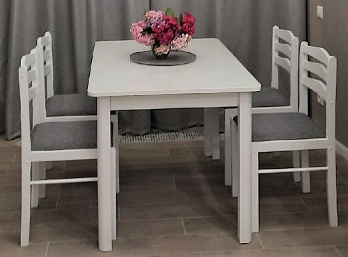 Стул деревянный Camel white / light grey фото покупателя 22