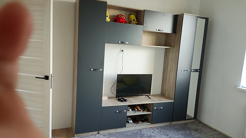 Готовая гостиная Бертелена дуб крафт серый / серый графит фото покупателя 94