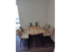 Стул на металлокаркасе Седа К крутящийся светло-серый  / белый фото покупателя 40