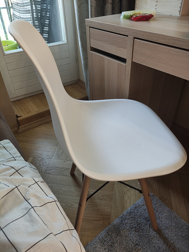 Пластиковый стул Eames PC-015 серый фото покупателя 372