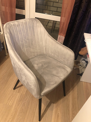 Стул на металлокаркасе Slam синий фото покупателя 94