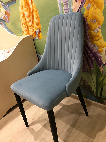 Стул на металлокаркасе Kora black / gray фото покупателя 19