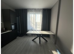 Керамический стол Бронхольм 140(200)х80х77 белый мрамор / черный фото покупателя 7