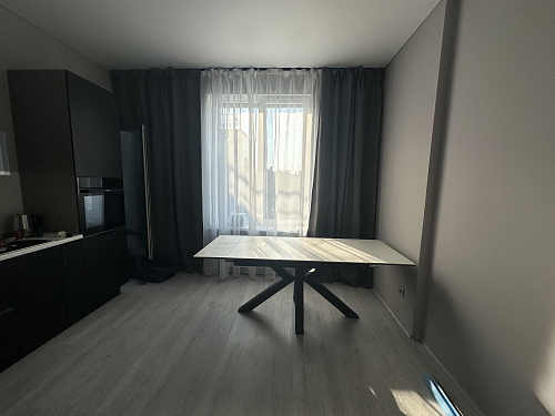 Керамический стол Бронхольм 140(200)х80х77 белый мрамор / черный фото покупателя 7