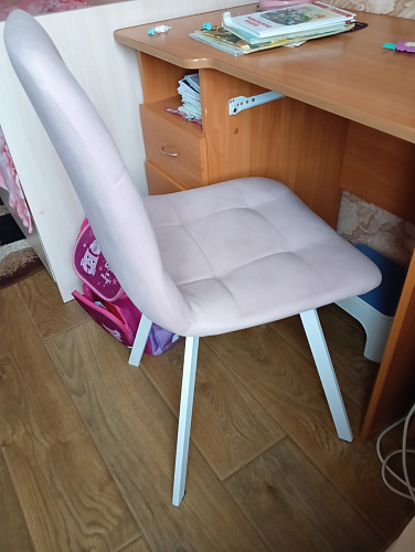 Комплект стульев Чилли 4 шт темно-серый / черный фото покупателя 634