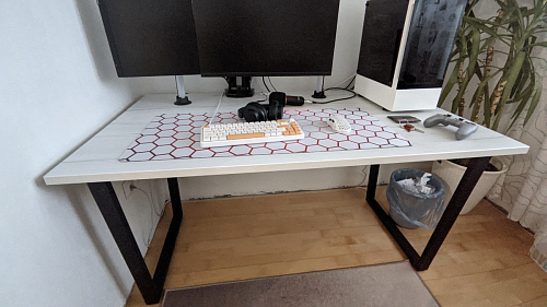 Деревянный стол Лота Лофт 120x75 дуб крафт табачный / черный матовый фото покупателя 209