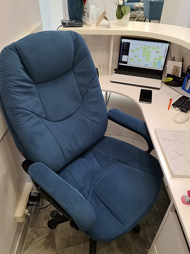 Компьютерное кресло Comfort Lux/Комфорт Люкс черный фото покупателя 91