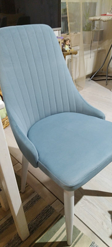 Стул на металлокаркасе Kora gray / black фото покупателя 94