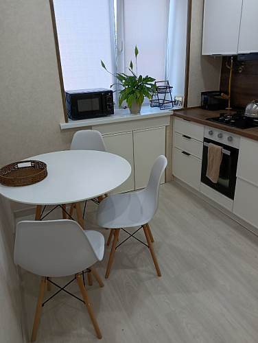 Стол Table 80 white / wood фото покупателя 4