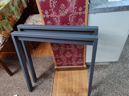 Стол Центавр бетон / графит фото покупателя 57