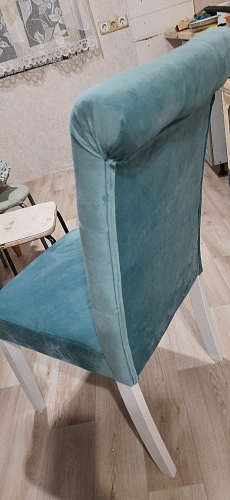 Деревянный стул Amelia 01 grey / white фото покупателя 5