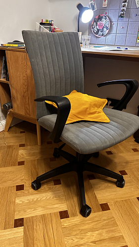 Компьютерное кресло Spark флок черный 35 фото покупателя 9