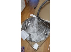 Стеклянный стол Анселм белый фото покупателя 19