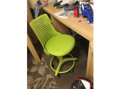Компьютерное кресло Kiddy ткань серый фото покупателя 1