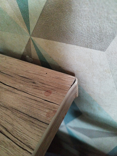 Стол Тринити Лофт 120 32 мм бетон / черный матовый фото покупателя 533