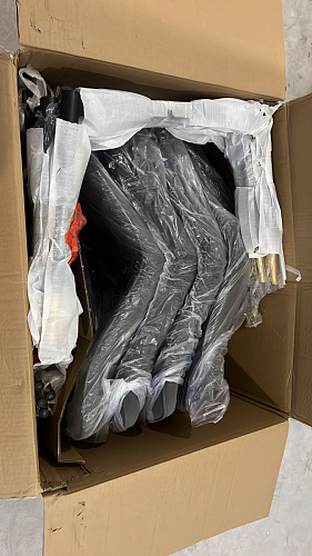 Стул на металлокаркасе Seda 01 blue / gold / black фото покупателя 54