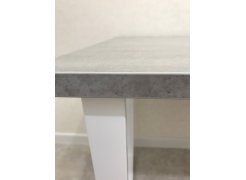 Стол Лота Лофт 140 25 мм черный матовый / бетон фото покупателя 36