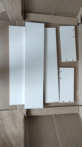 Откидной стол навесной СО1 дуб сонома / белый фото покупателя 9