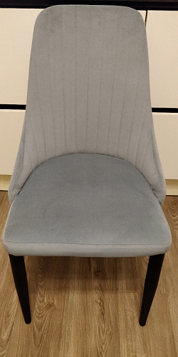 Стул на металлокаркасе Kora dark gray / black фото покупателя 137